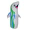 Swim Central 3ft. White & Blue Inflatable Dancing Dolphin Poolside Bop Bag